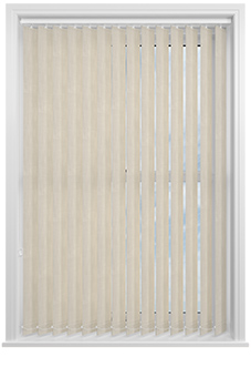 Brindisi, White Cloud - Vertical Blind